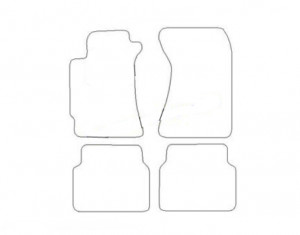 Tapis Subaru Forester (2000-2002) – Velours Luxe Gris