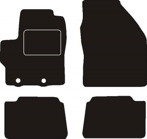 Tapis Toyota Yaris (06/2020-) – Velours Noir