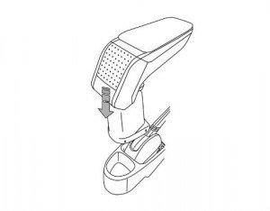 Accoudoir Vs Peugeot Bipper (2008-2015)