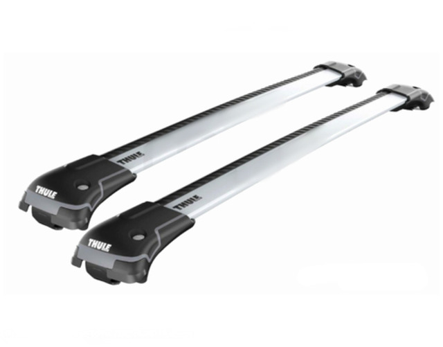 Barres de toit Toyota Rav4 3 Et 5 Portes (2000-2012) Thule WingBar Edge  aluminium