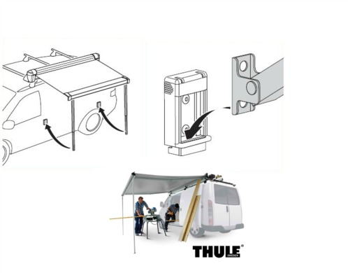 Thule Adaptateur 347 pour auvent