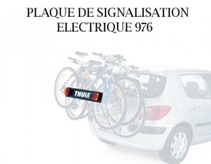 Thule Plaque de signalisation électrique 976