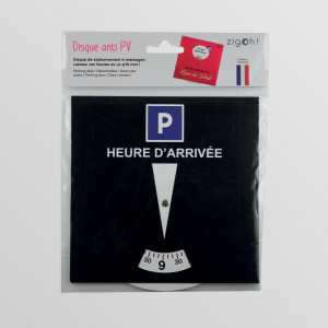 DISQUE DE STATIONNEMENT REINE DU VOLANT ZIGOH!