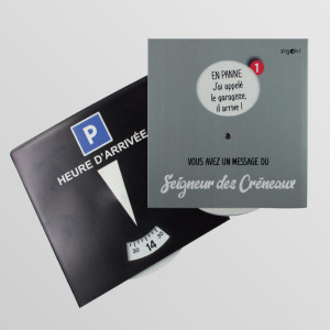 DISQUE DE STATIONNEMENT SEIGNEUR DES CRÉNEAUX ZIGOH!