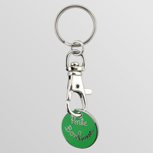 PORTE-CLES JETON BONHEUR ZIGOH!