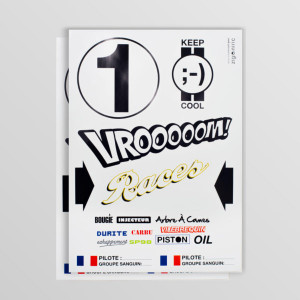 STICKERS RACES ZIGOH!