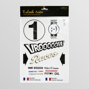STICKERS RACES ZIGOH!