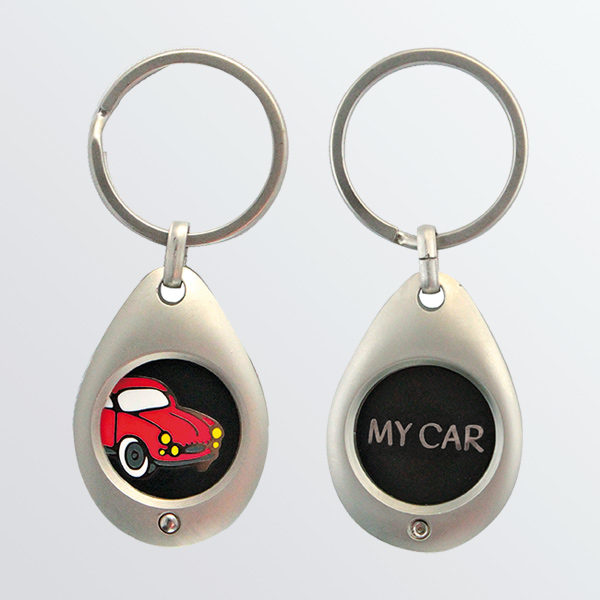 PORTE-CLES JETON AUTO RETRO ZIGOH!